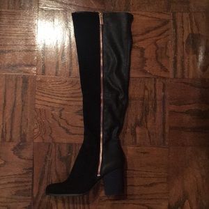 **Brand New Tall Black Boots Size 11